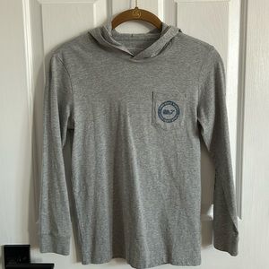 Boys hooded Vineyard Vines shirt